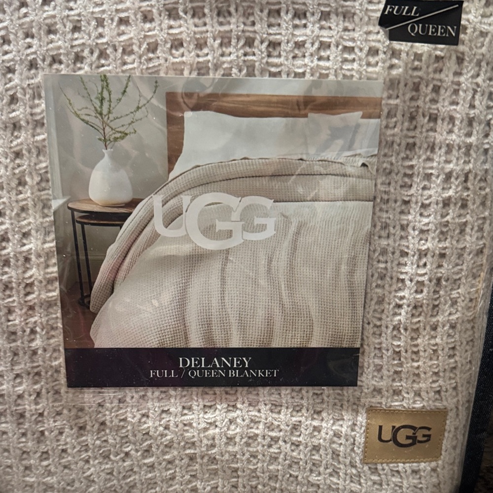 UGG Delaney Full/Queen Blanket - Cream